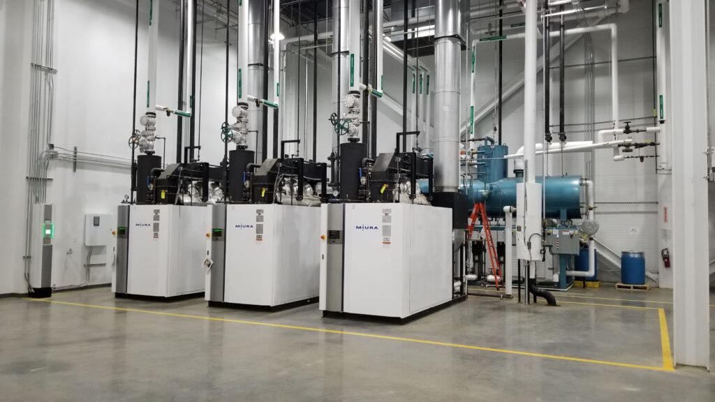 3 Miura water tube boilers