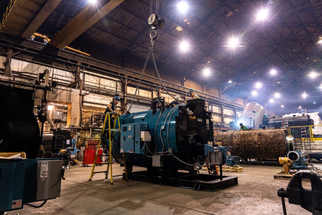 Burnham Commercial Firetube Boiler